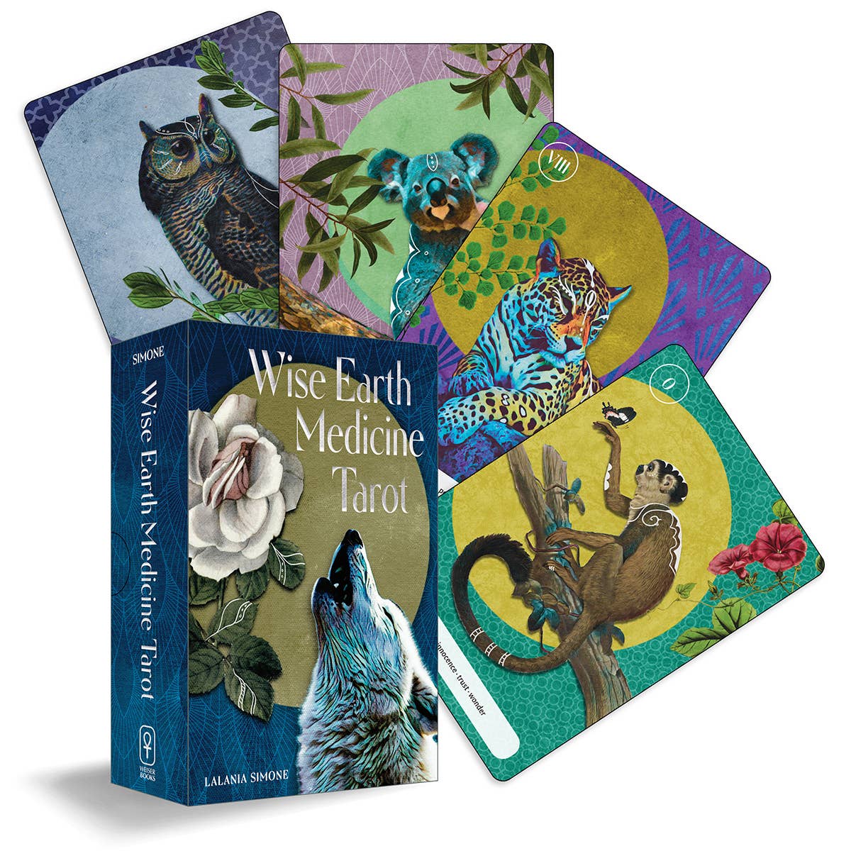Wise Earth Medicine Tarot: 78 Cards & 96 Page Guidebook
