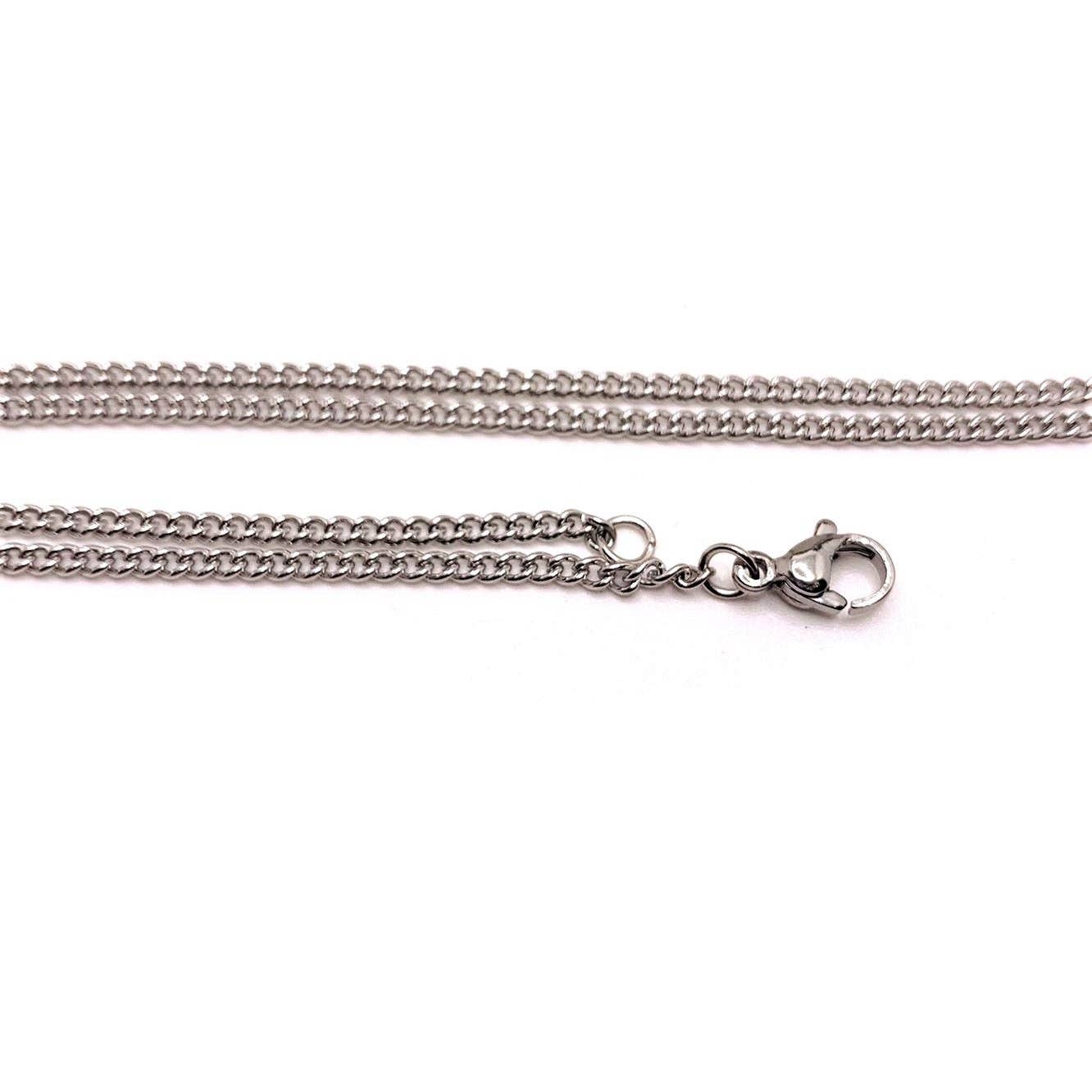 19.7" Stainless Steel Pre-Made Necklace Chains