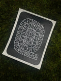 Skern Runestone Sticker