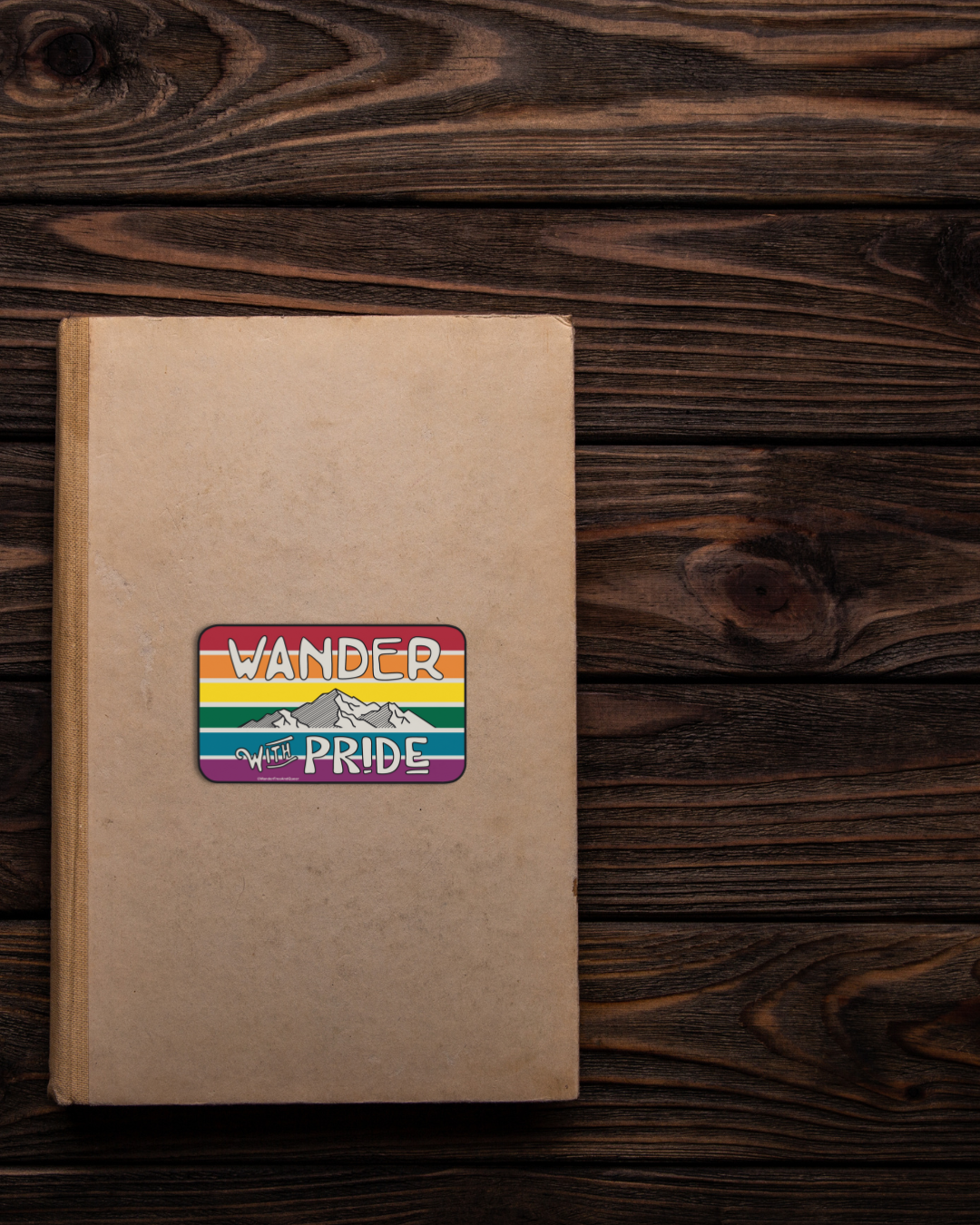 Wander With Pride Sticker