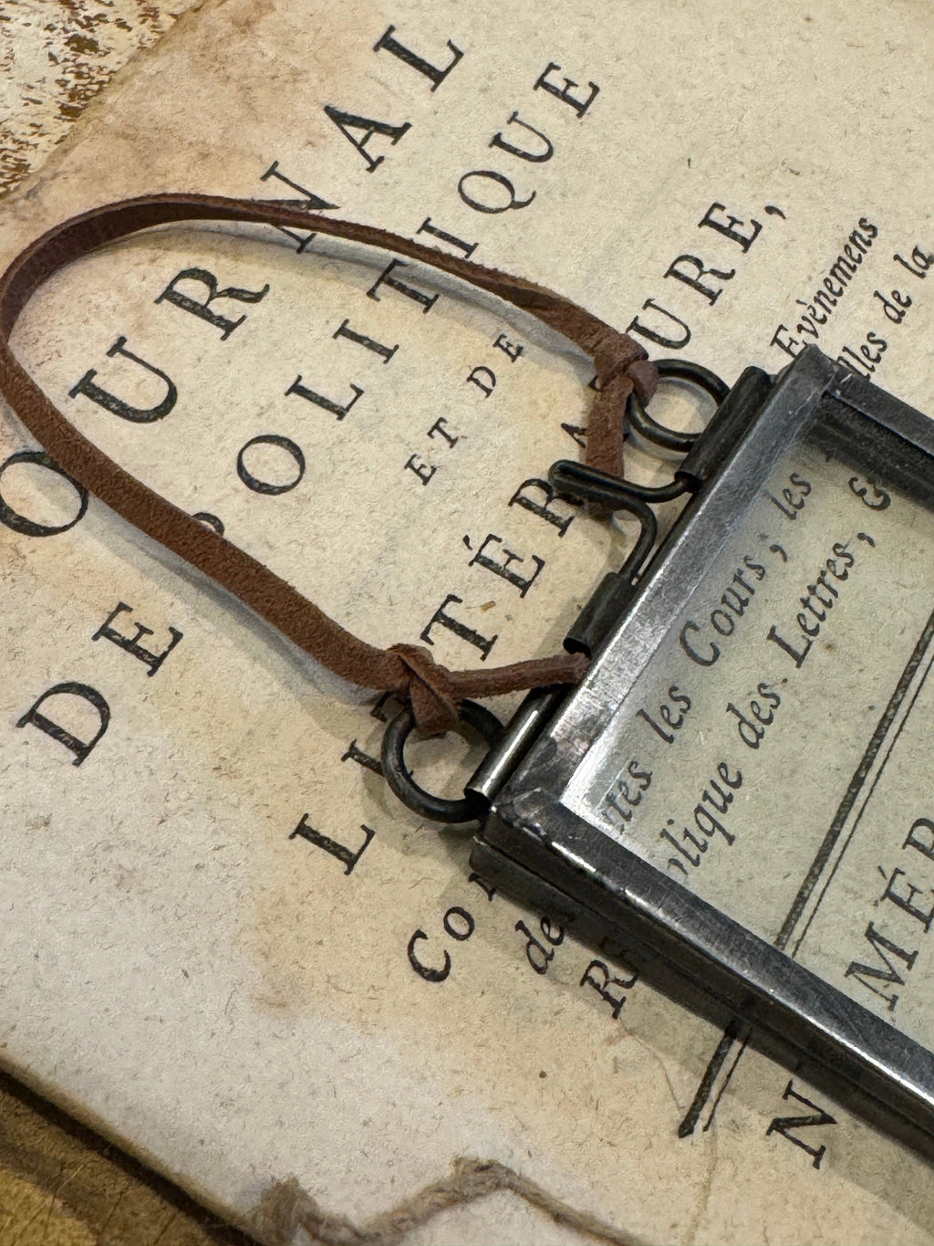 2" x 2"  Zinc Glass Frame