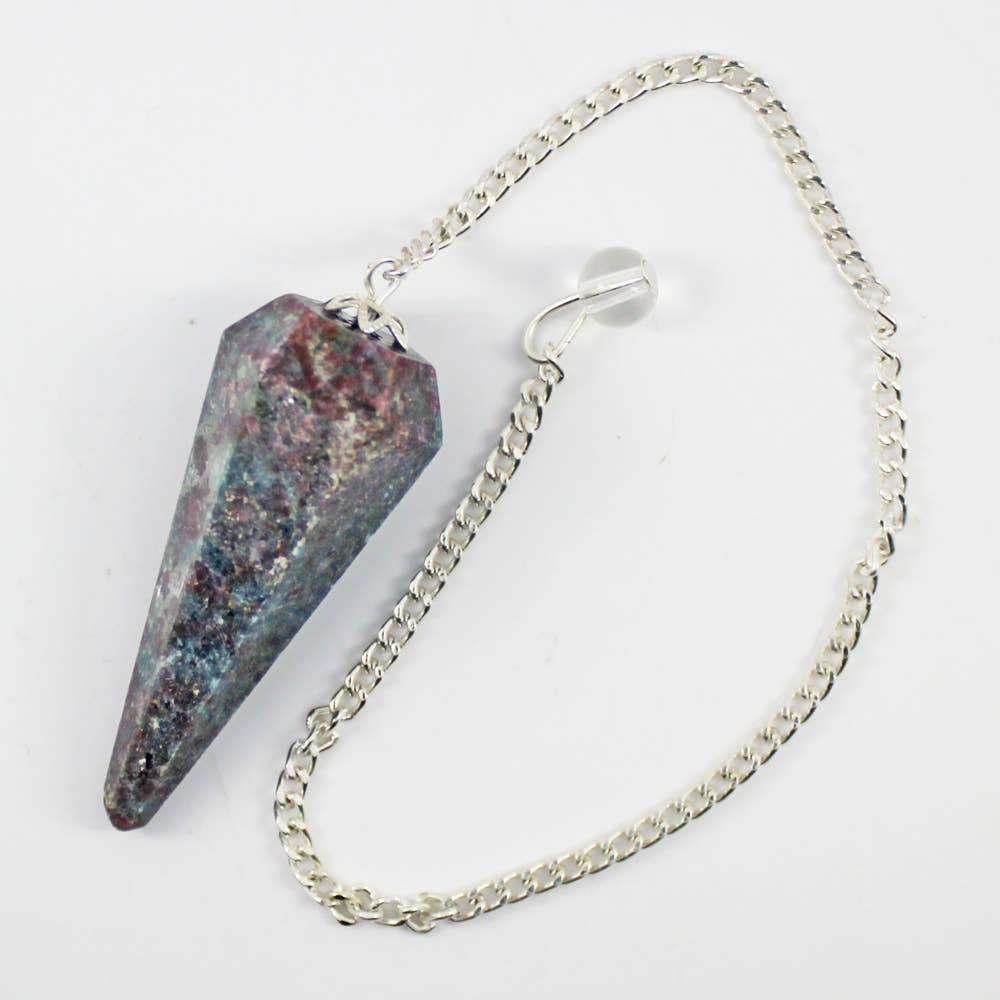 Ruby Kyanite Pendulum