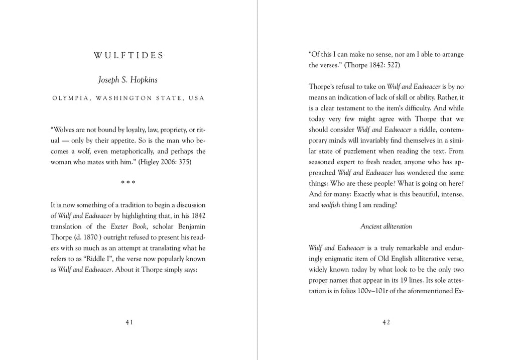 Wulf, My Wulf: An Anthology of Wolf & Werewolf Folklore