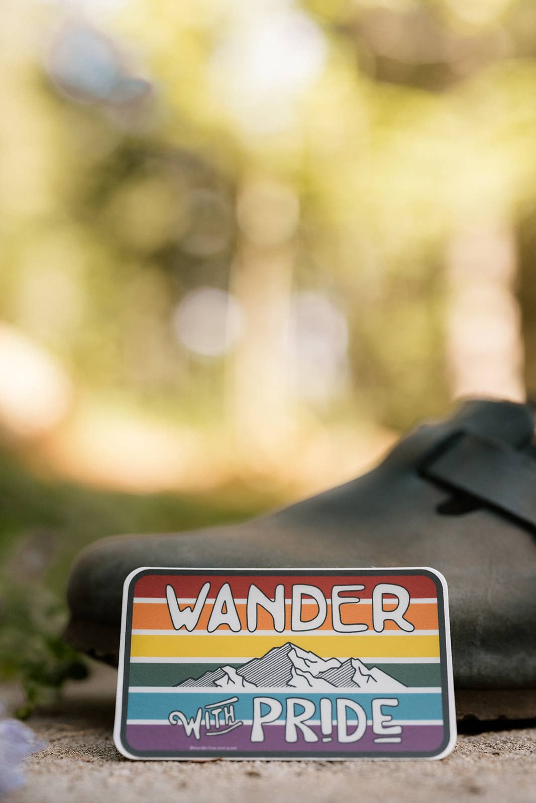 Wander With Pride Sticker