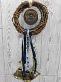 Blue Evil Eye Witch's Bells