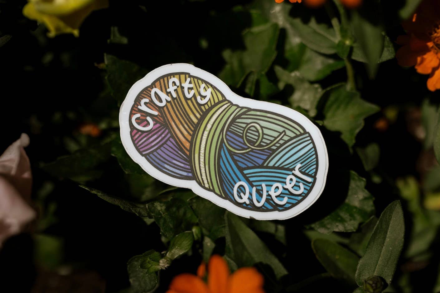 Crafty Queer Sticker