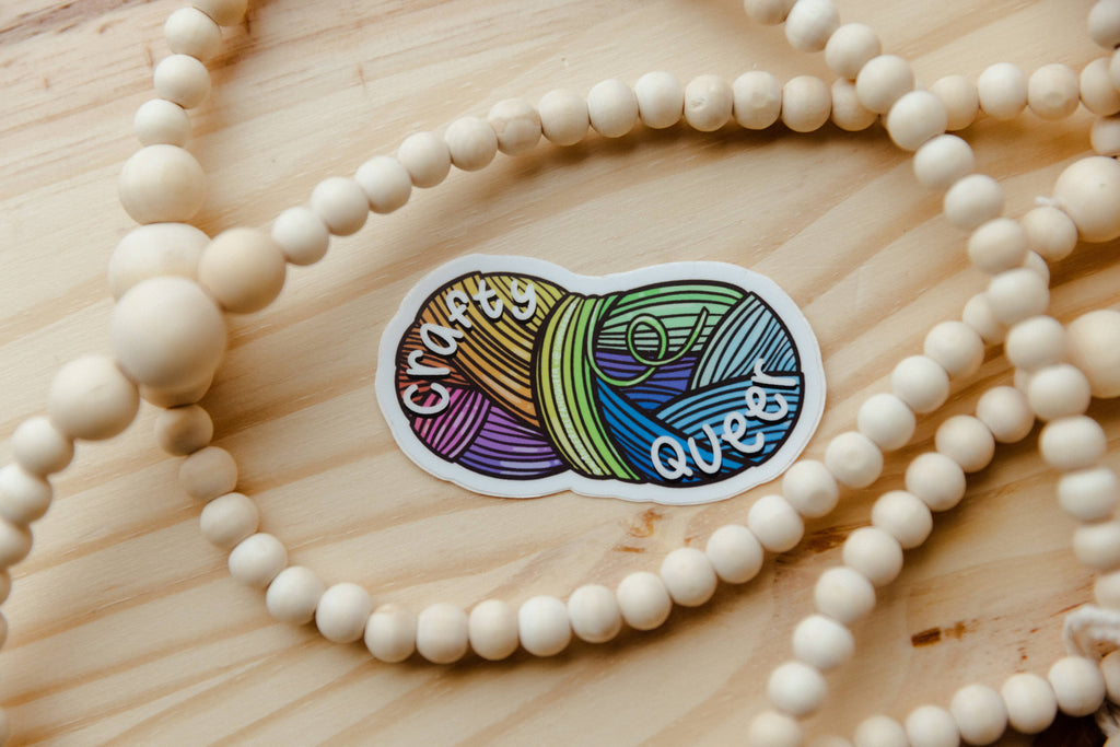 Crafty Queer Sticker