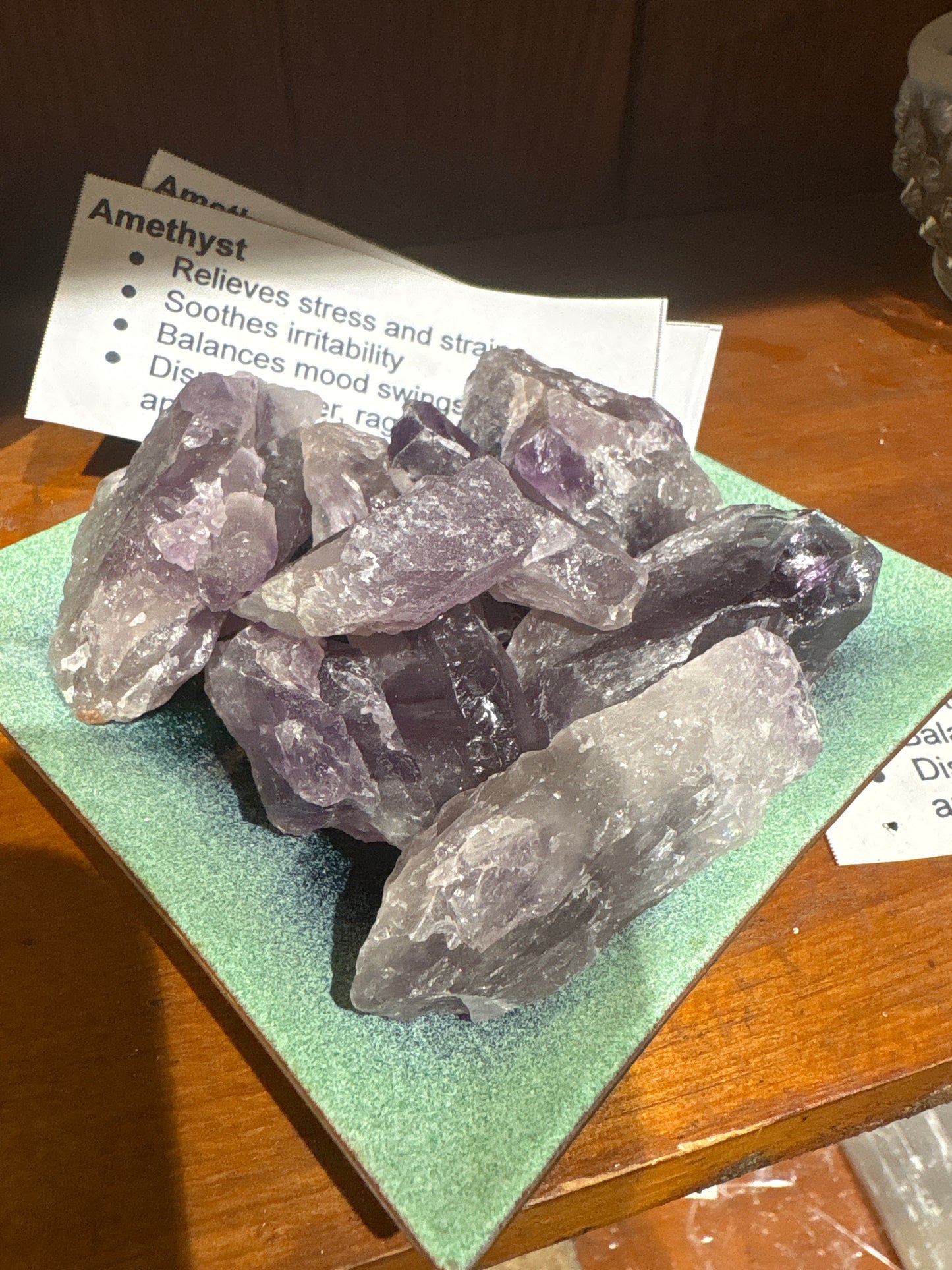 Amethyst Lemurian Piece
