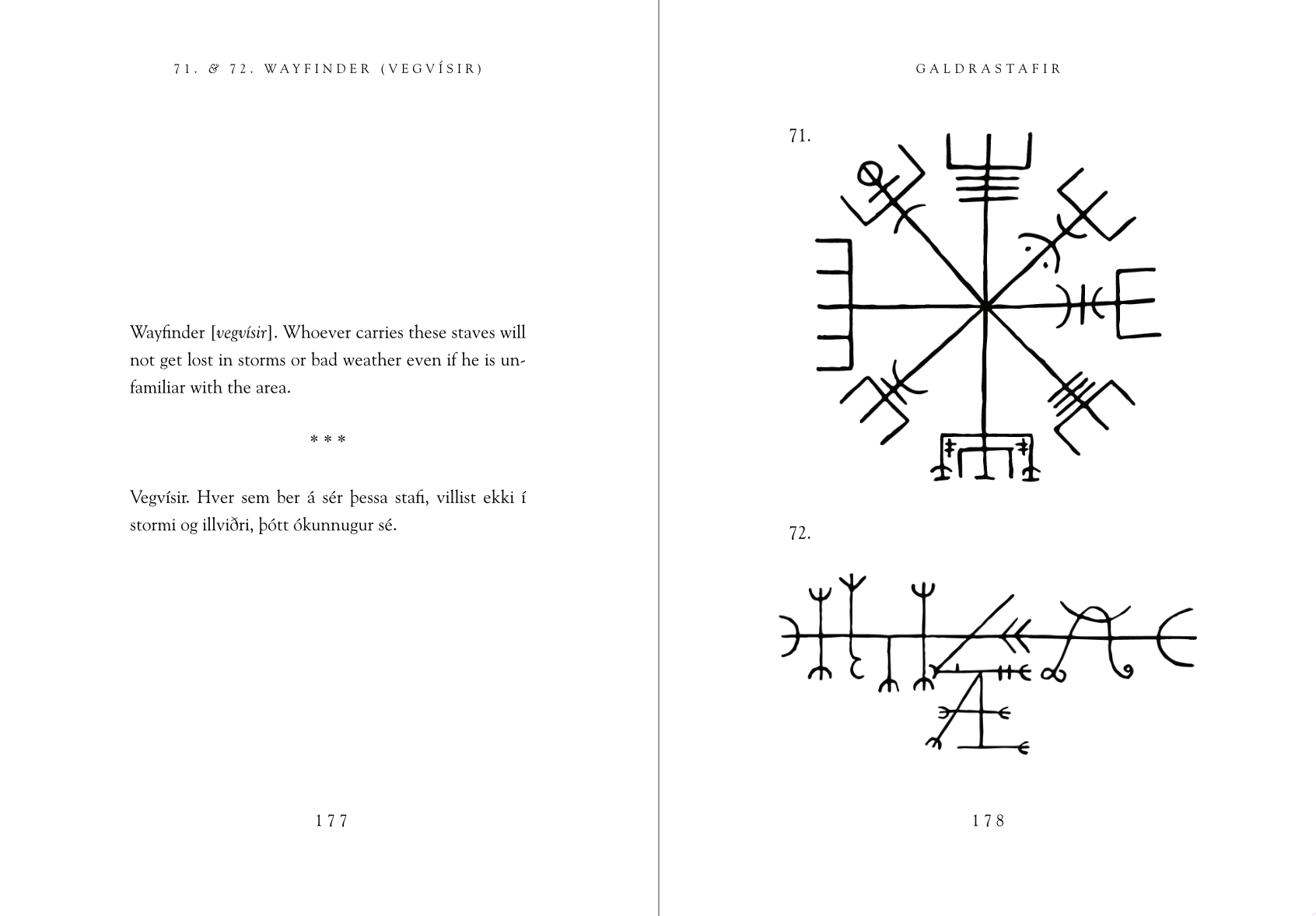 Galdrastafir: Historical Icelandic Magic Symbols