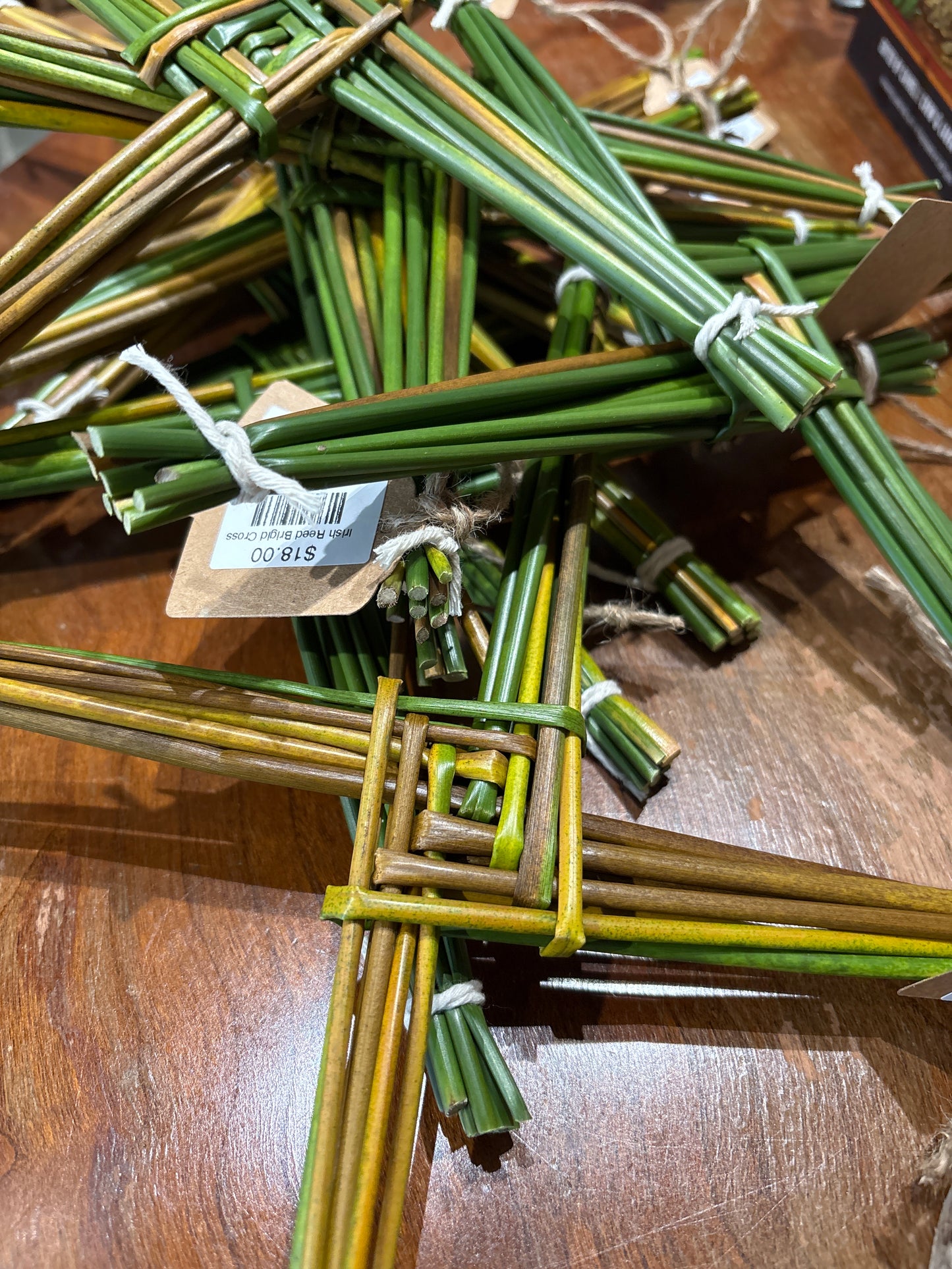 Irish Reed Brigid Cross