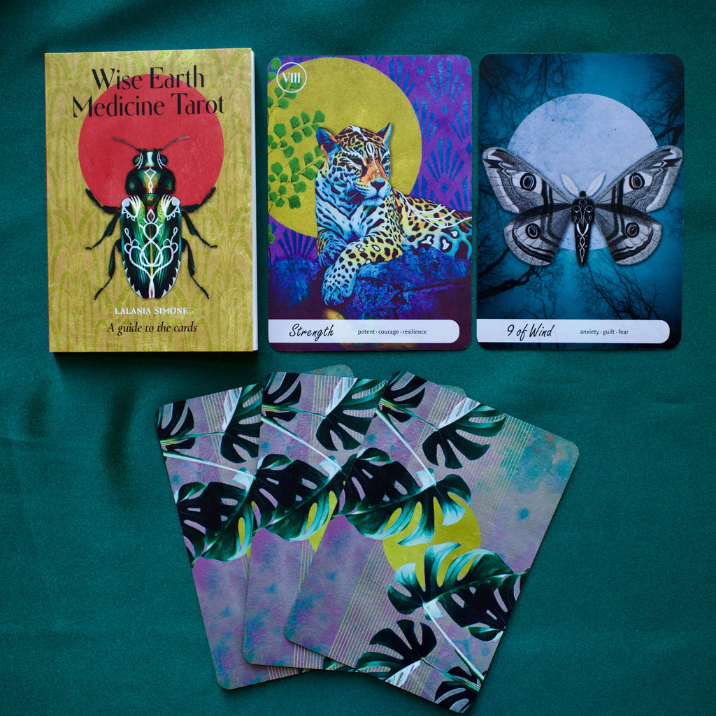 Wise Earth Medicine Tarot: 78 Cards & 96 Page Guidebook