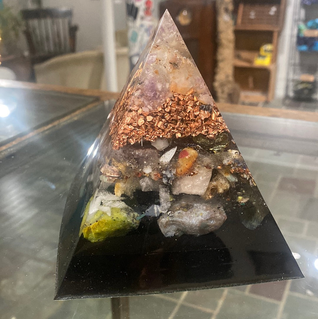 Large Orgonite Pyramid