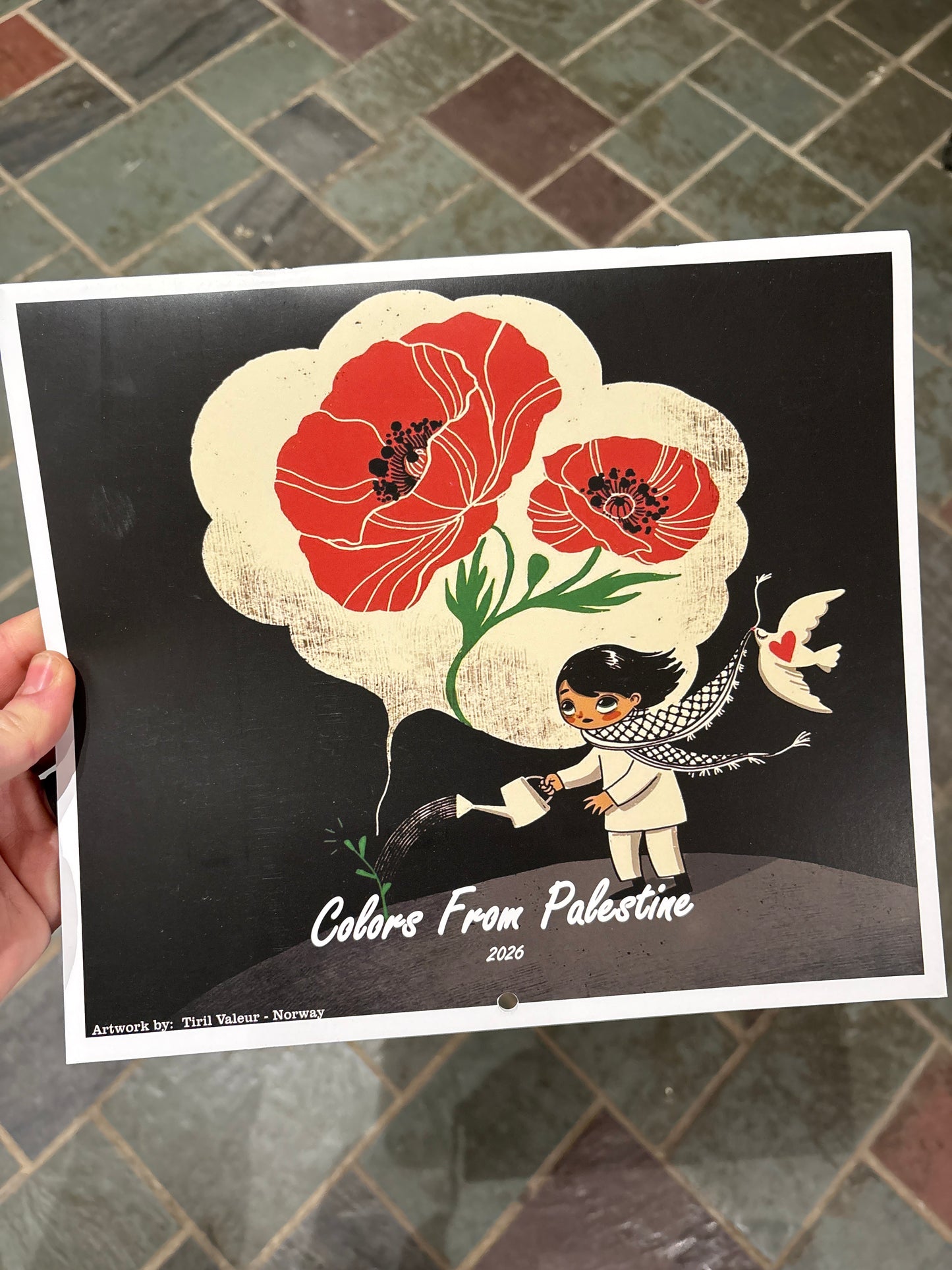 Colors From Palestine Calendar 2026