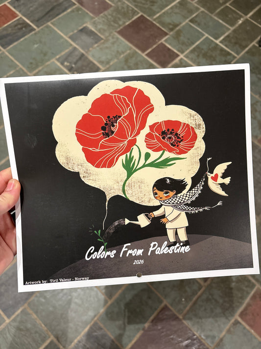 Colors From Palestine Calendar 2026
