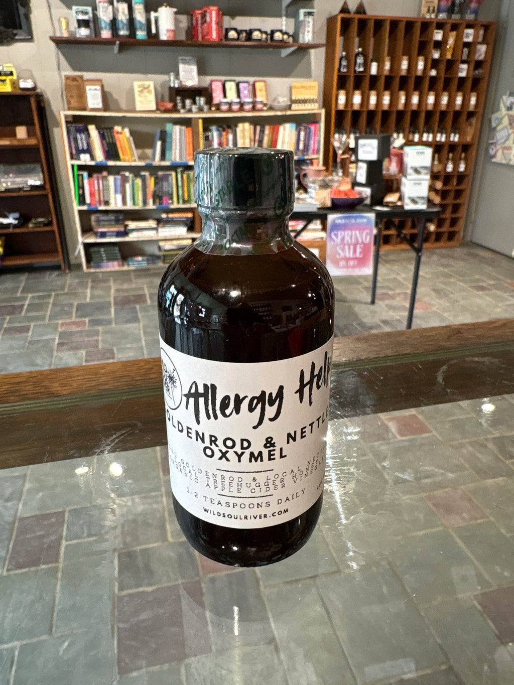 Allergy Help - Goldenrod Nettle Oxymel