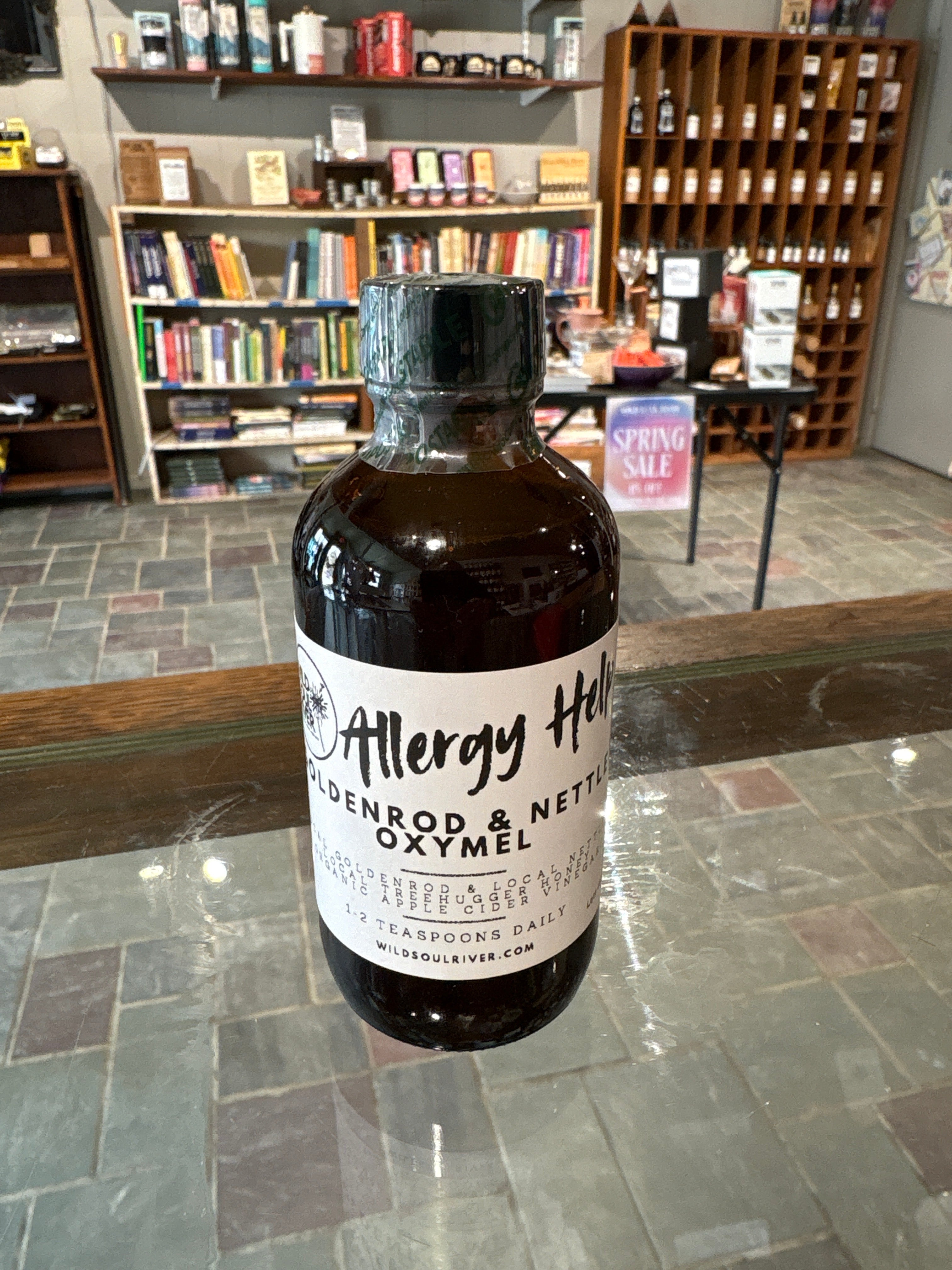 Allergy Help - Goldenrod Nettle Oxymel