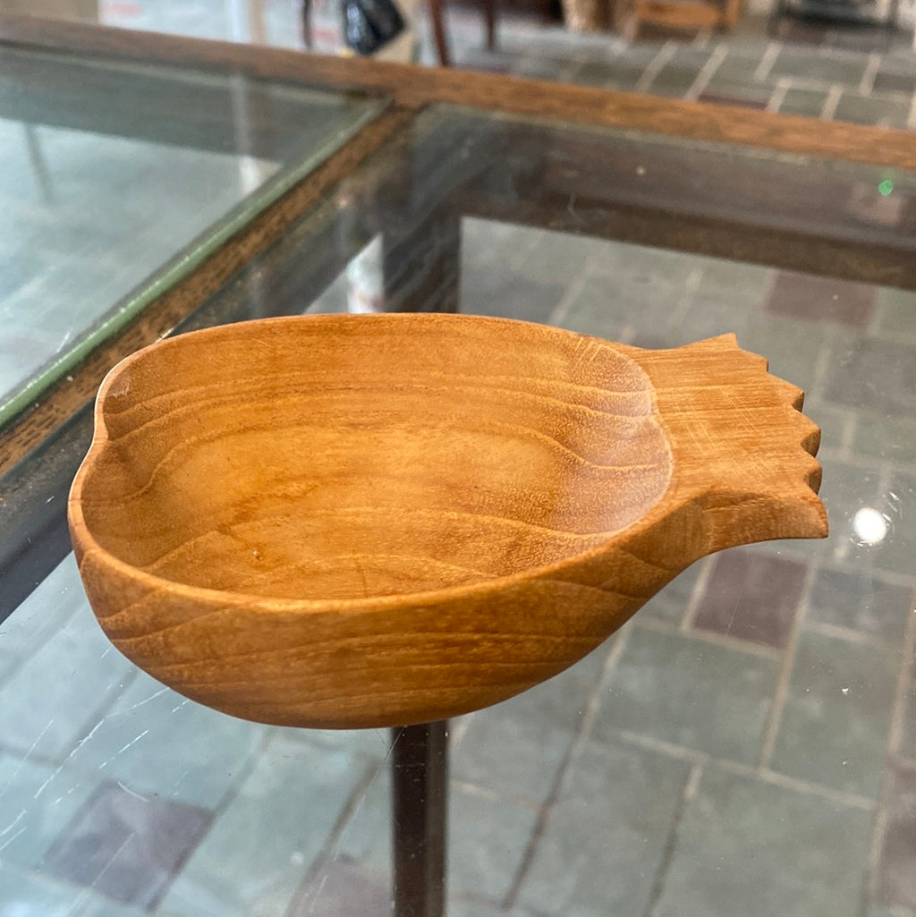 Pineapple wooden bowl