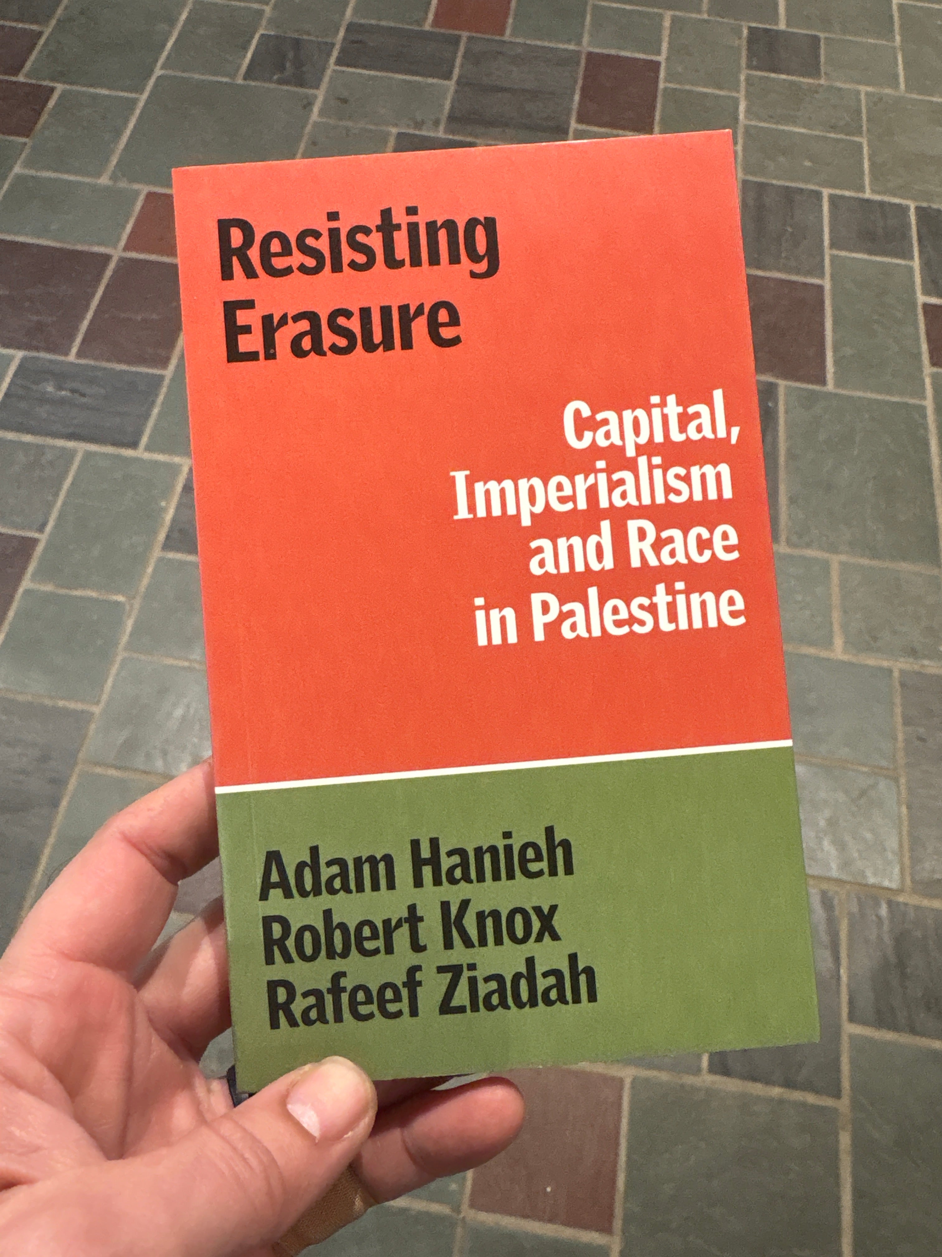 Resisting Erasure: Capital, Imperialism, and Race in Palestine
