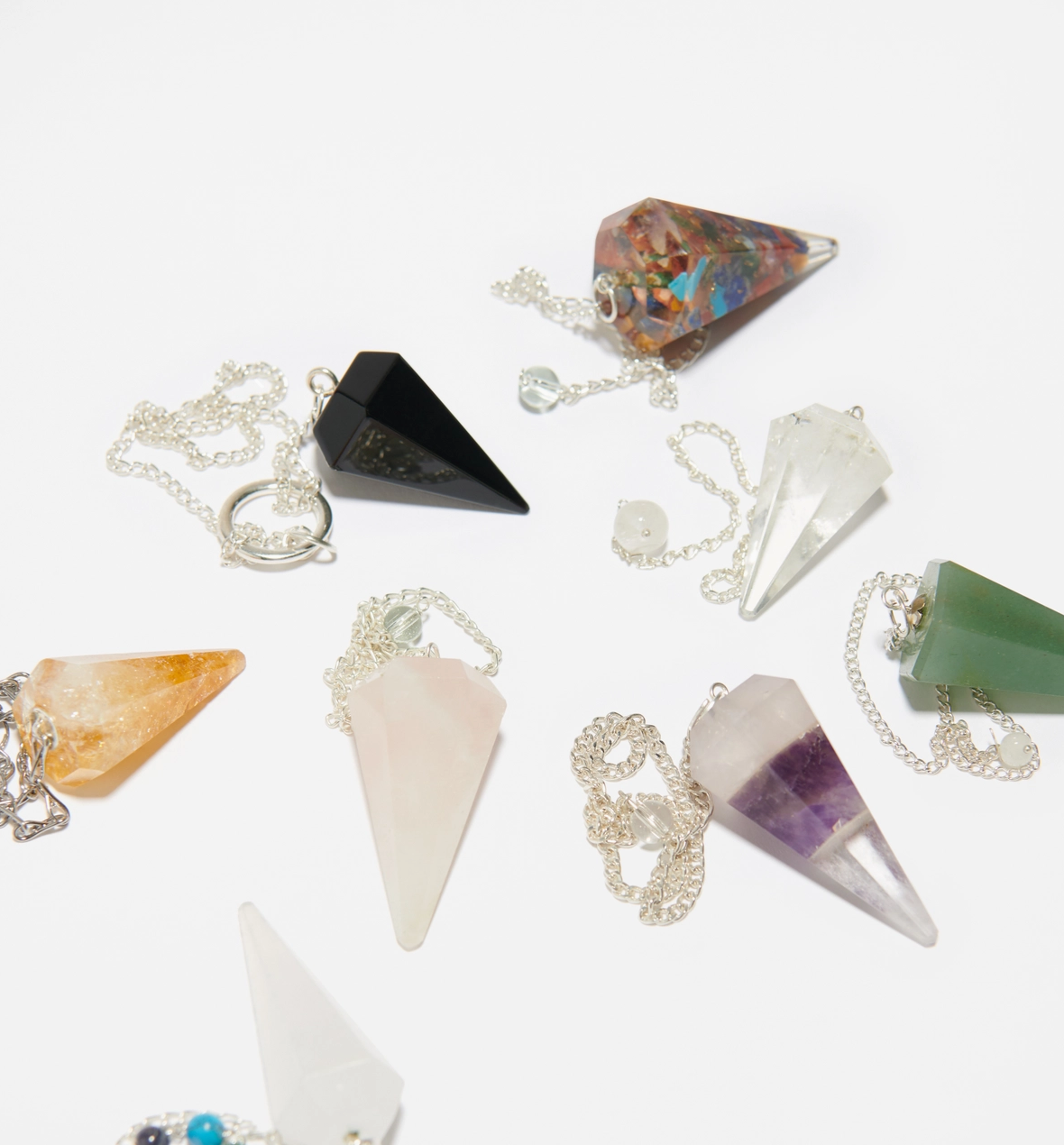 Intuitively Picked Crystal Pendulums