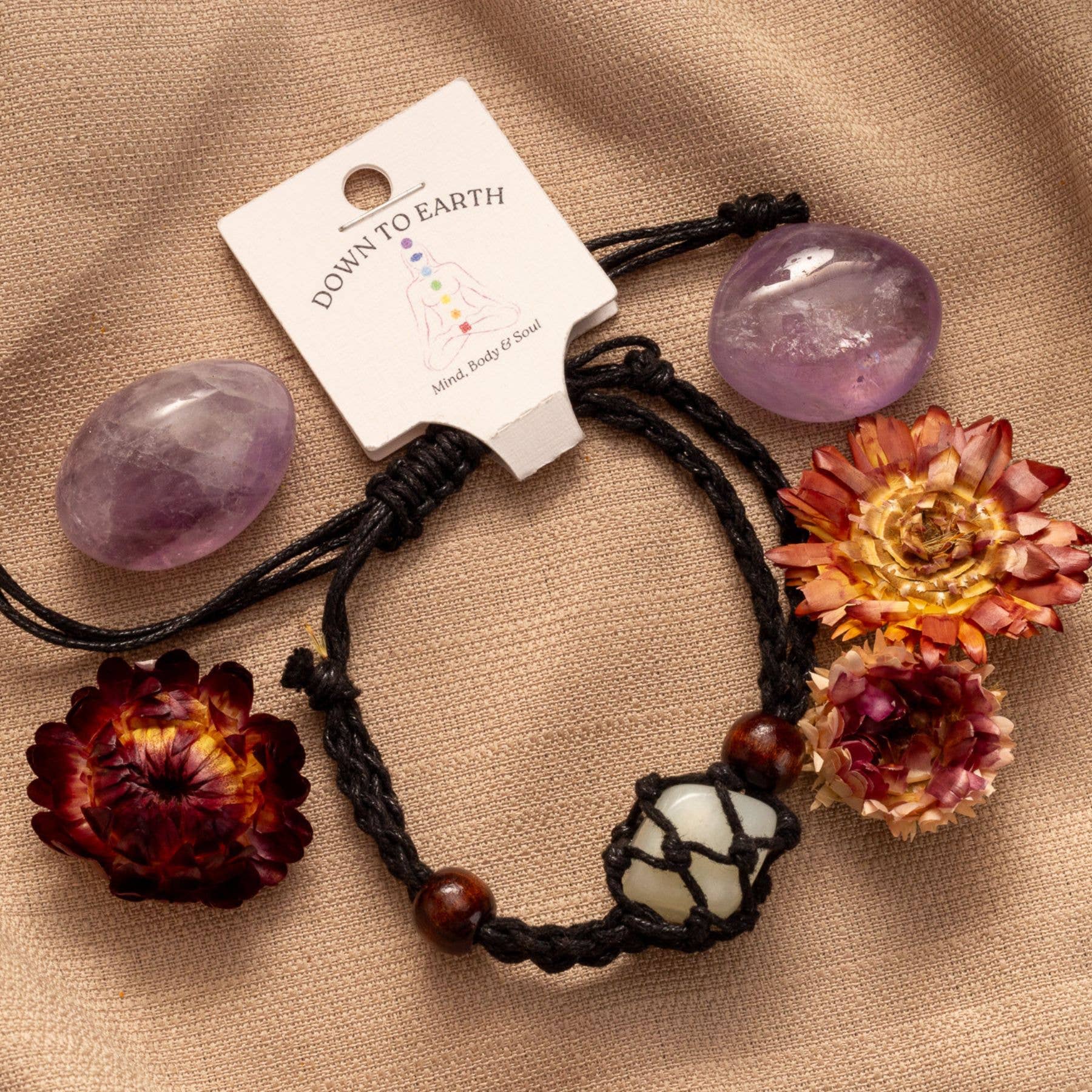 Interchangeable Crystal Holder Bracelet
