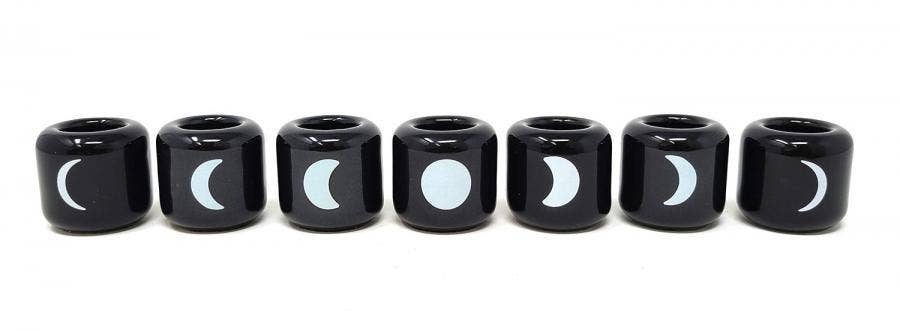 Moon Phase Chime Candle Holders