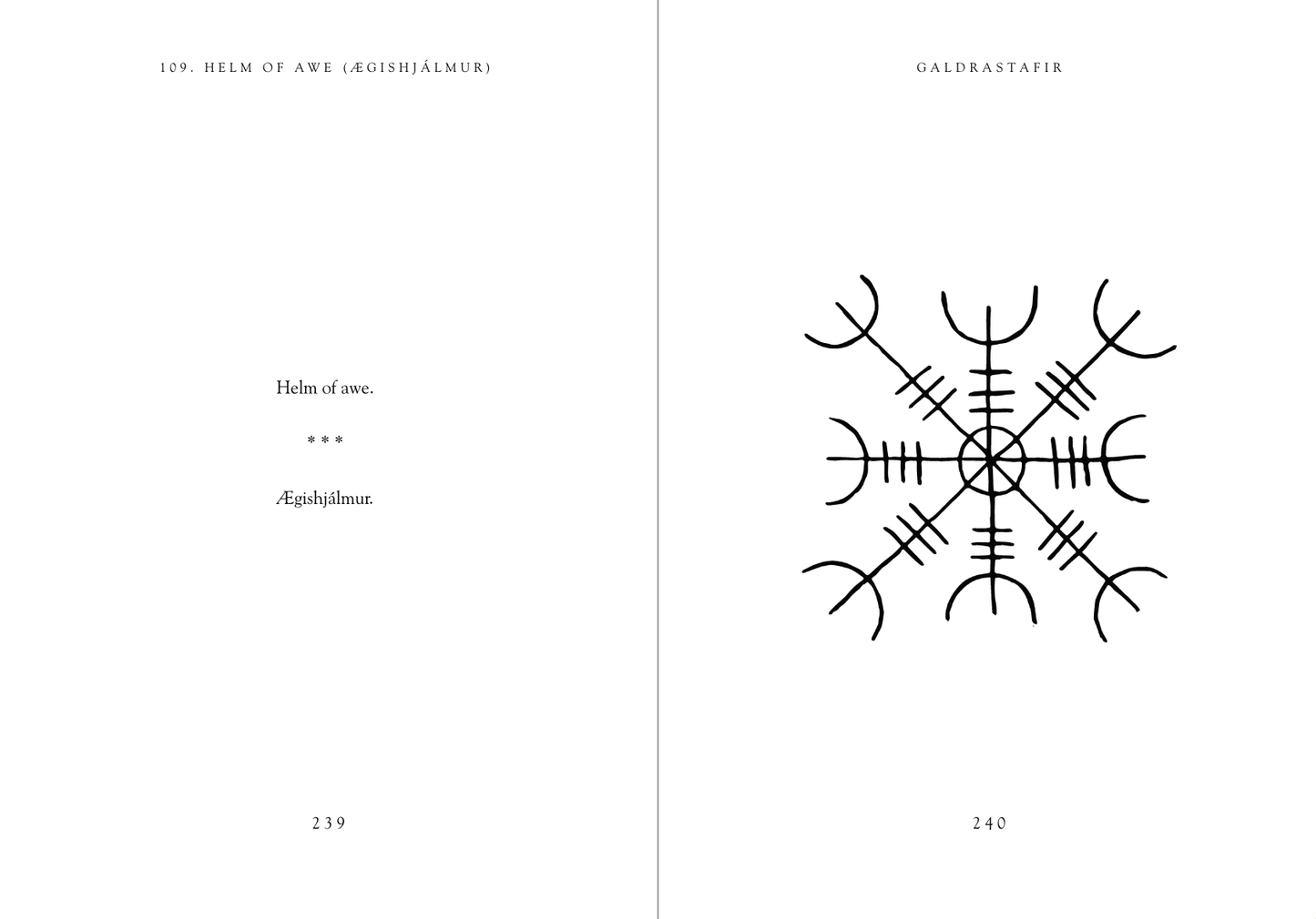 Galdrastafir: Historical Icelandic Magic Symbols