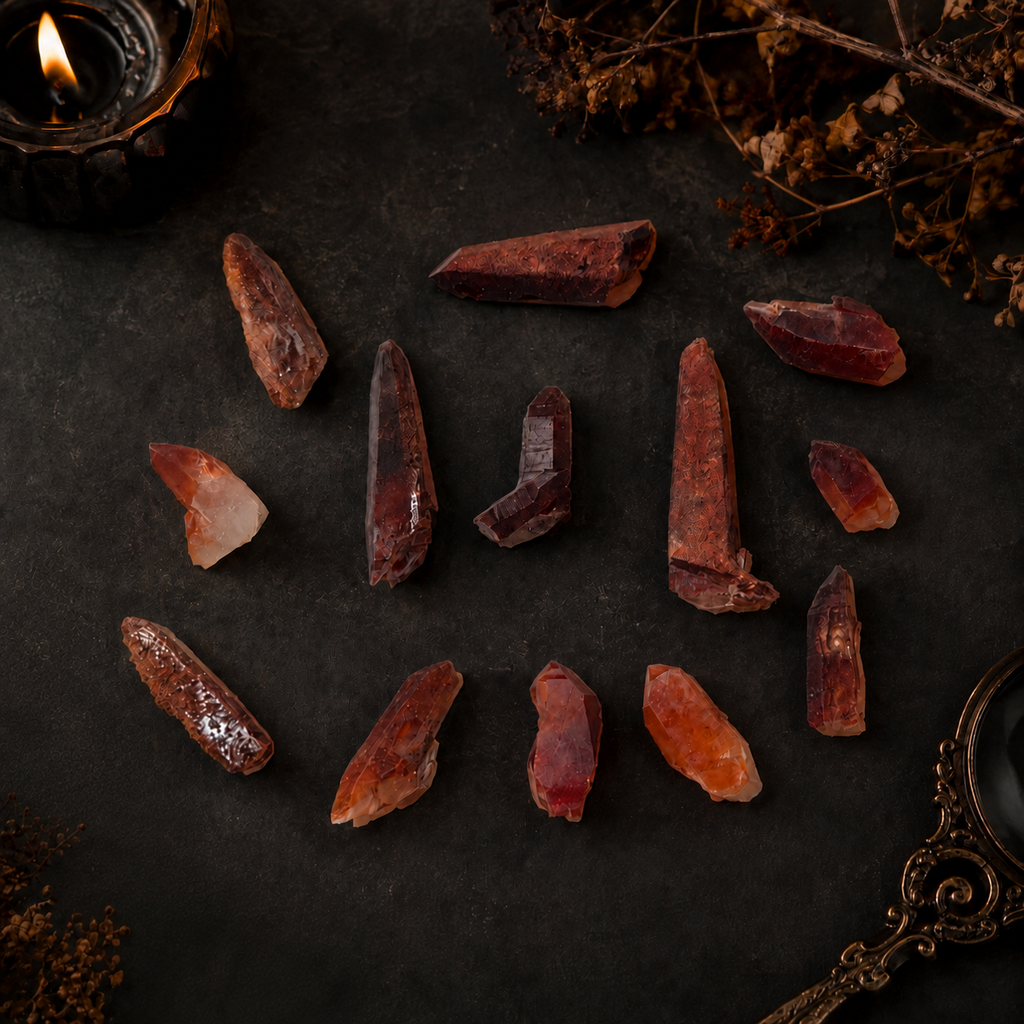 Red Hematoid Quartz