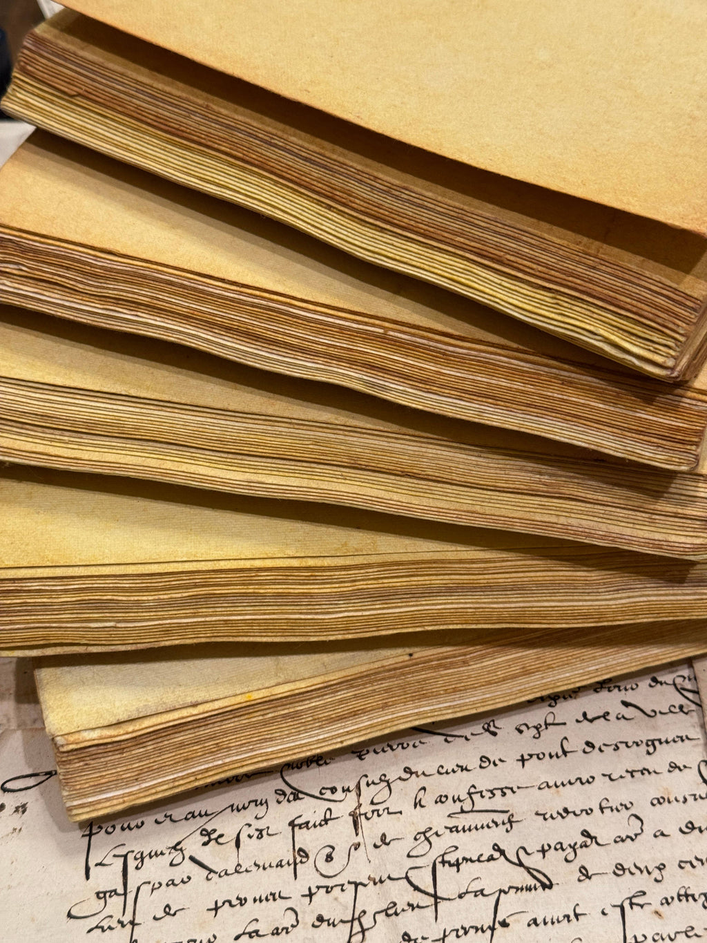 Handmade Aged Paper Notebooks