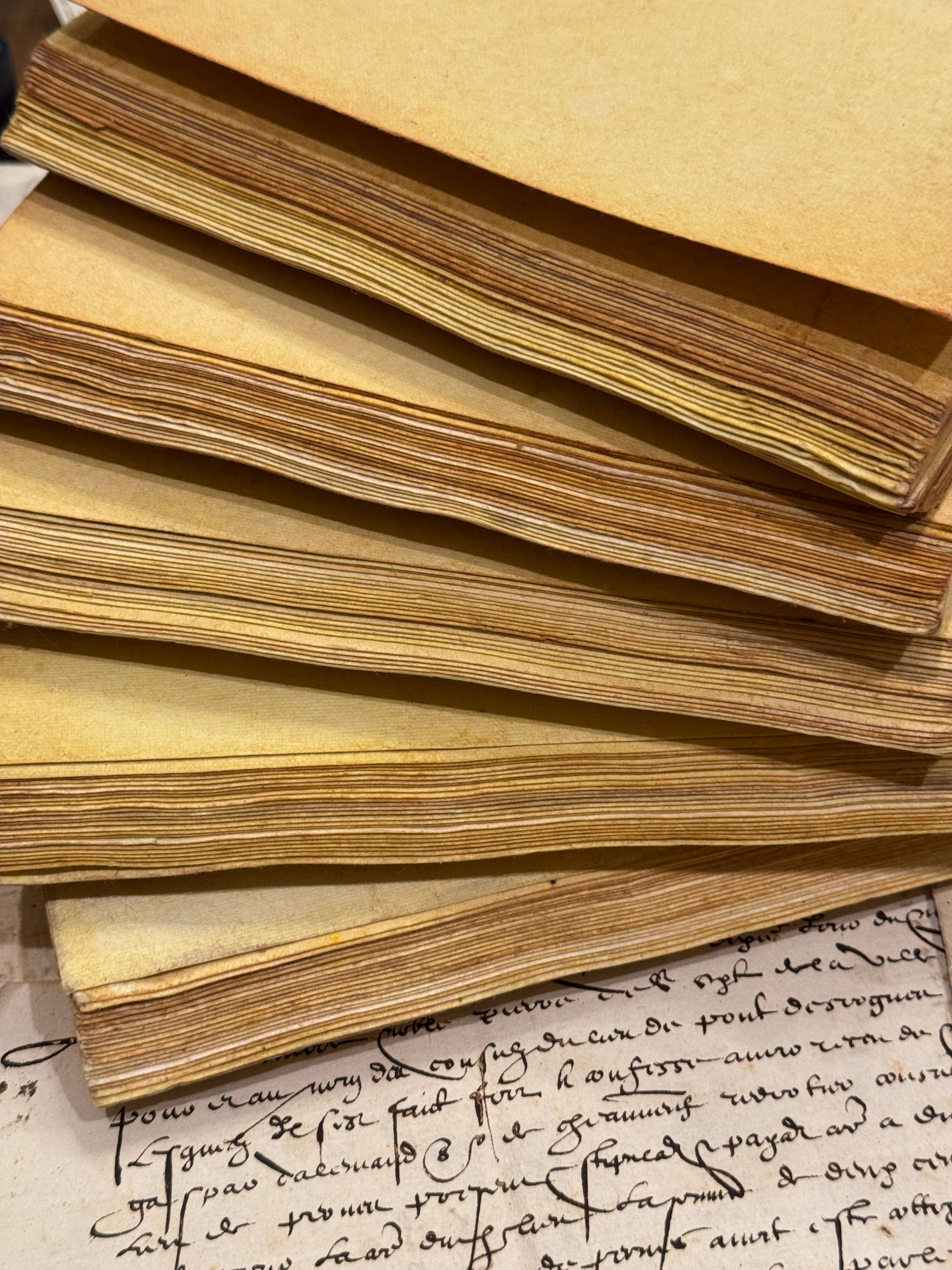 Handmade Aged Paper Notebooks