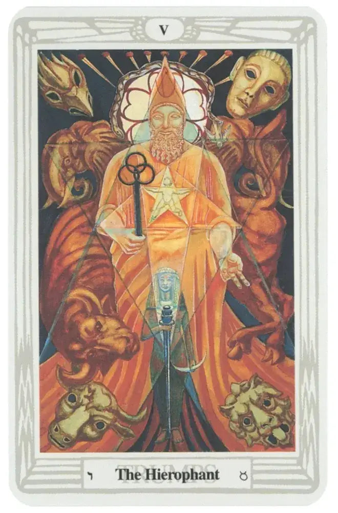 Pocket Swiss Crowley Thoth Tarot Deck