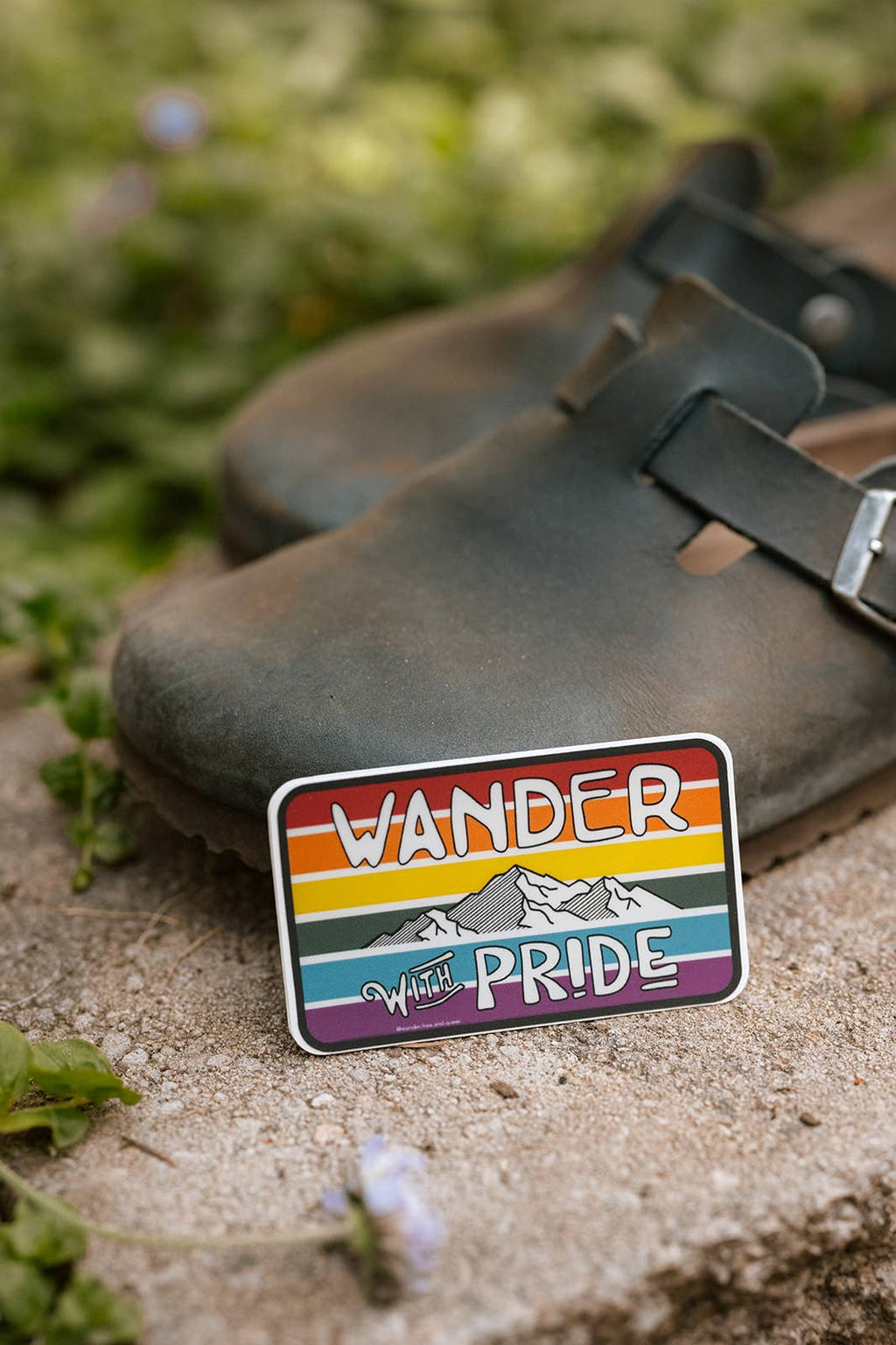 Wander With Pride Sticker