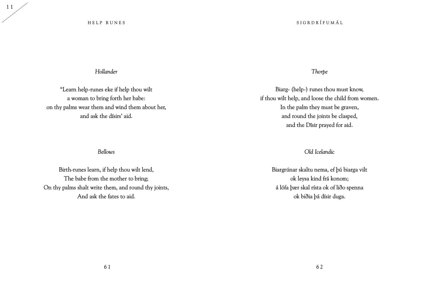 The Comparative Sigrdrífumál