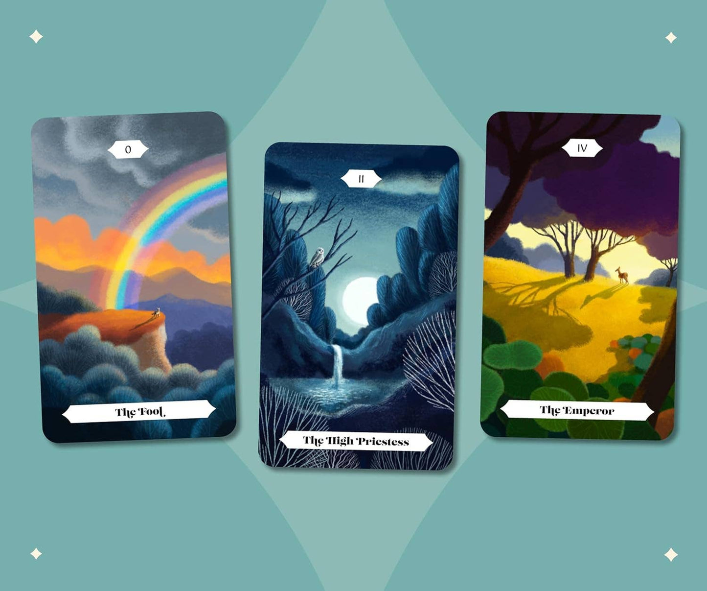 Tarot Landscapes by Francesca Matteoni and Yoshi Mari