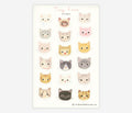 Cat Sticker Sheet