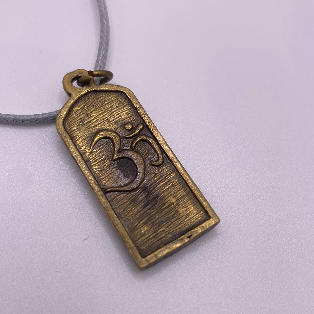 Krishna Brass Deity Pendant