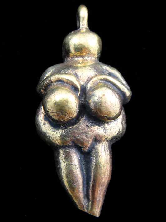Goddess Brass Deity Pendant