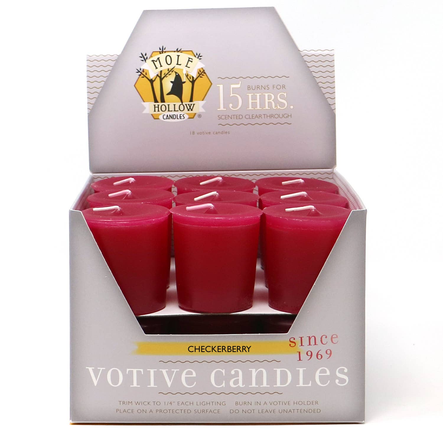 Locally Made 15-hour Scented Votive Candles