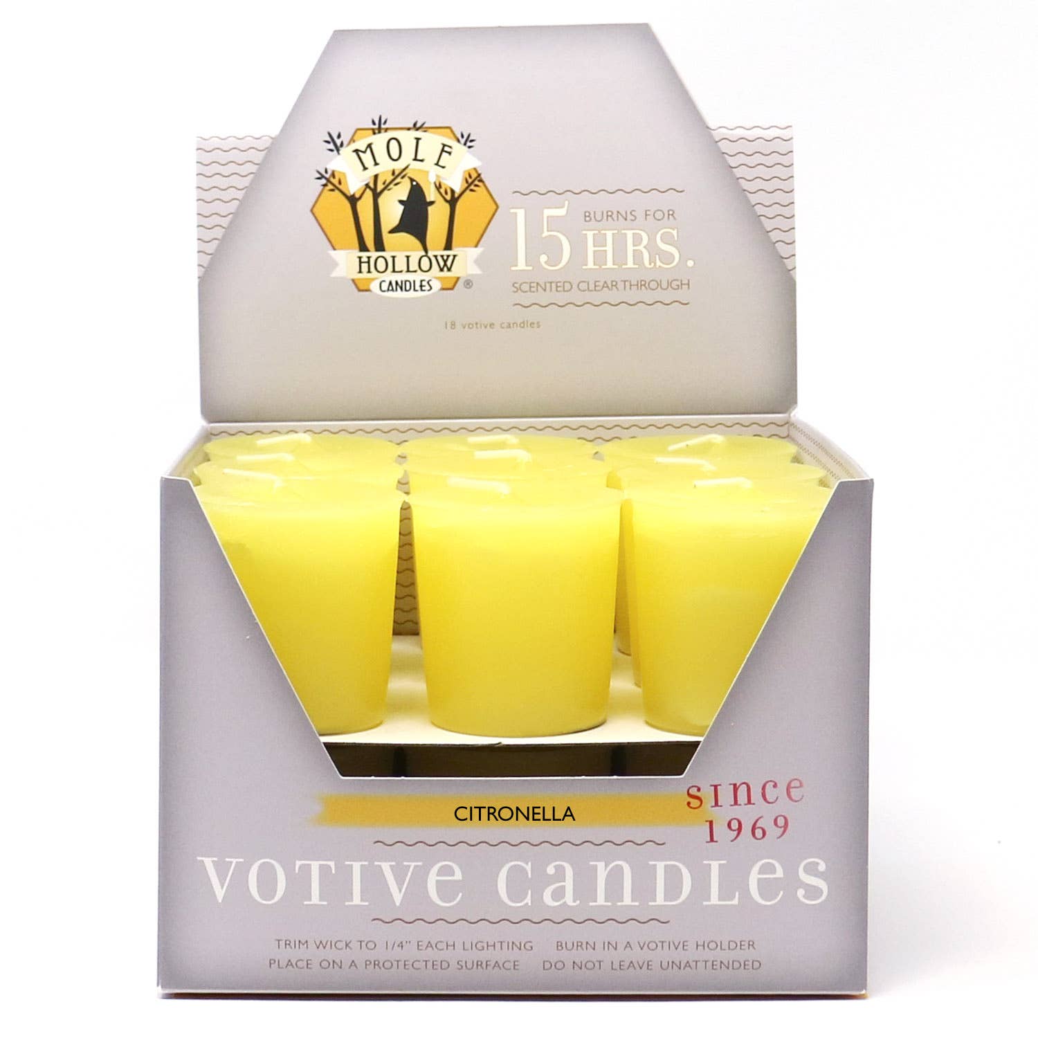 Locally Made 15-hour Scented Votive Candles