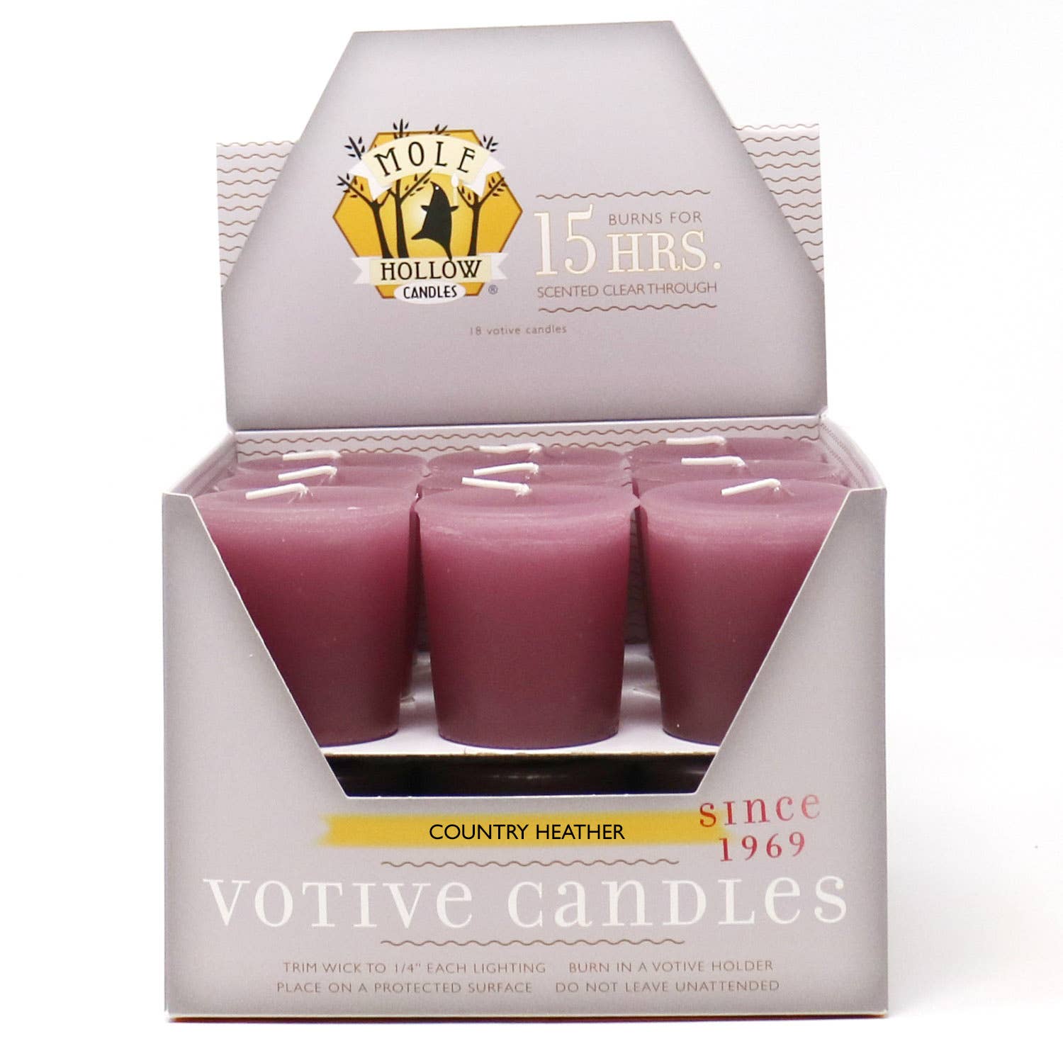 Locally Made 15-hour Scented Votive Candles