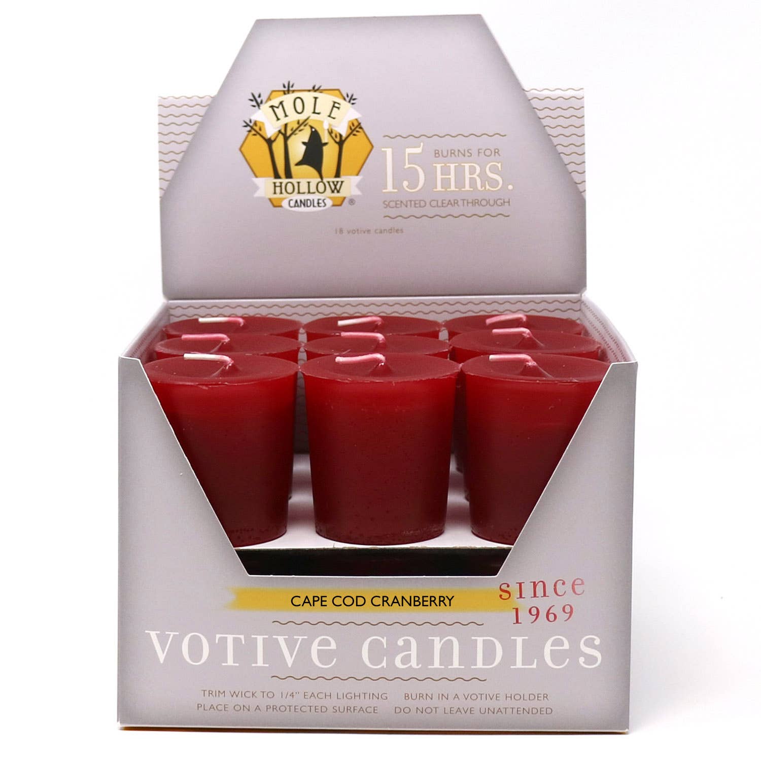 Locally Made 15-hour Scented Votive Candles