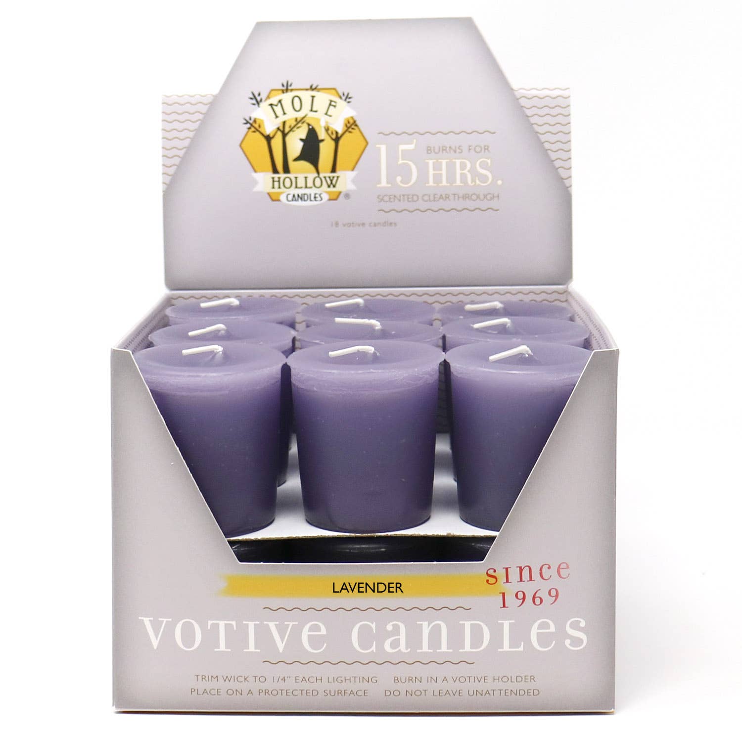 Locally Made 15-hour Scented Votive Candles