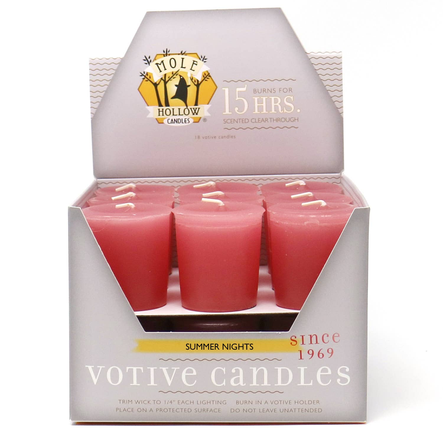 Locally Made 15-hour Scented Votive Candles