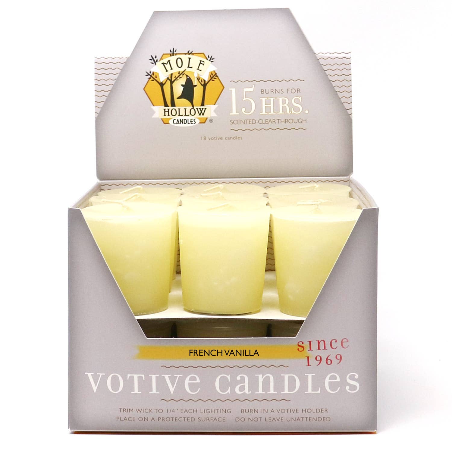 Locally Made 15-hour Scented Votive Candles
