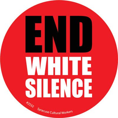 Small Sticker - End White Silence