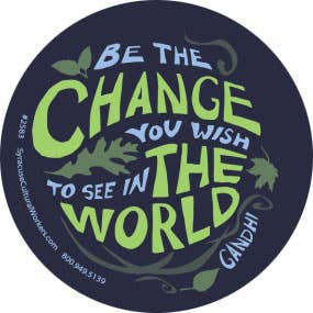 Small Sticker - Change the World