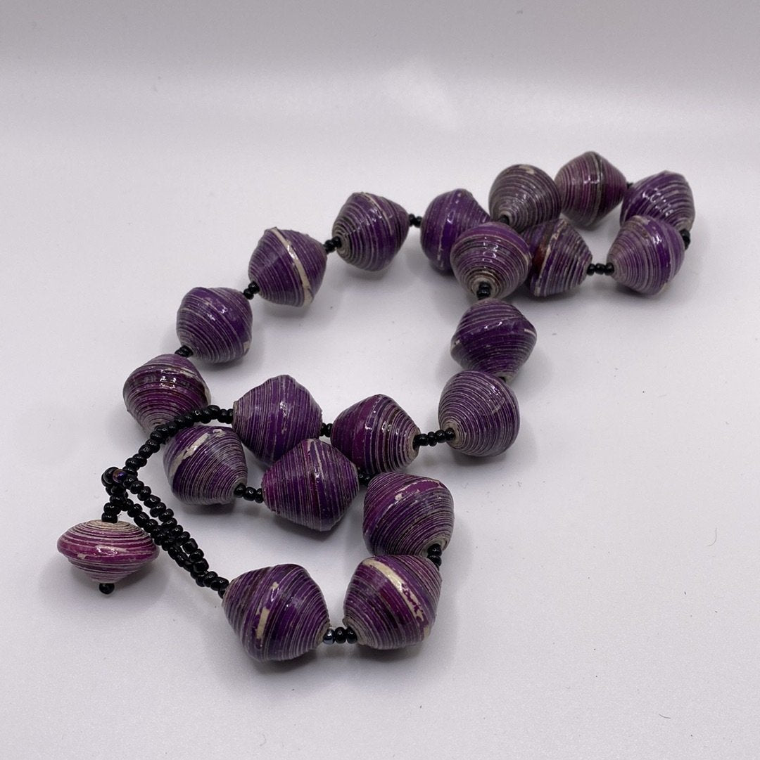 Paper Bead Necklaces