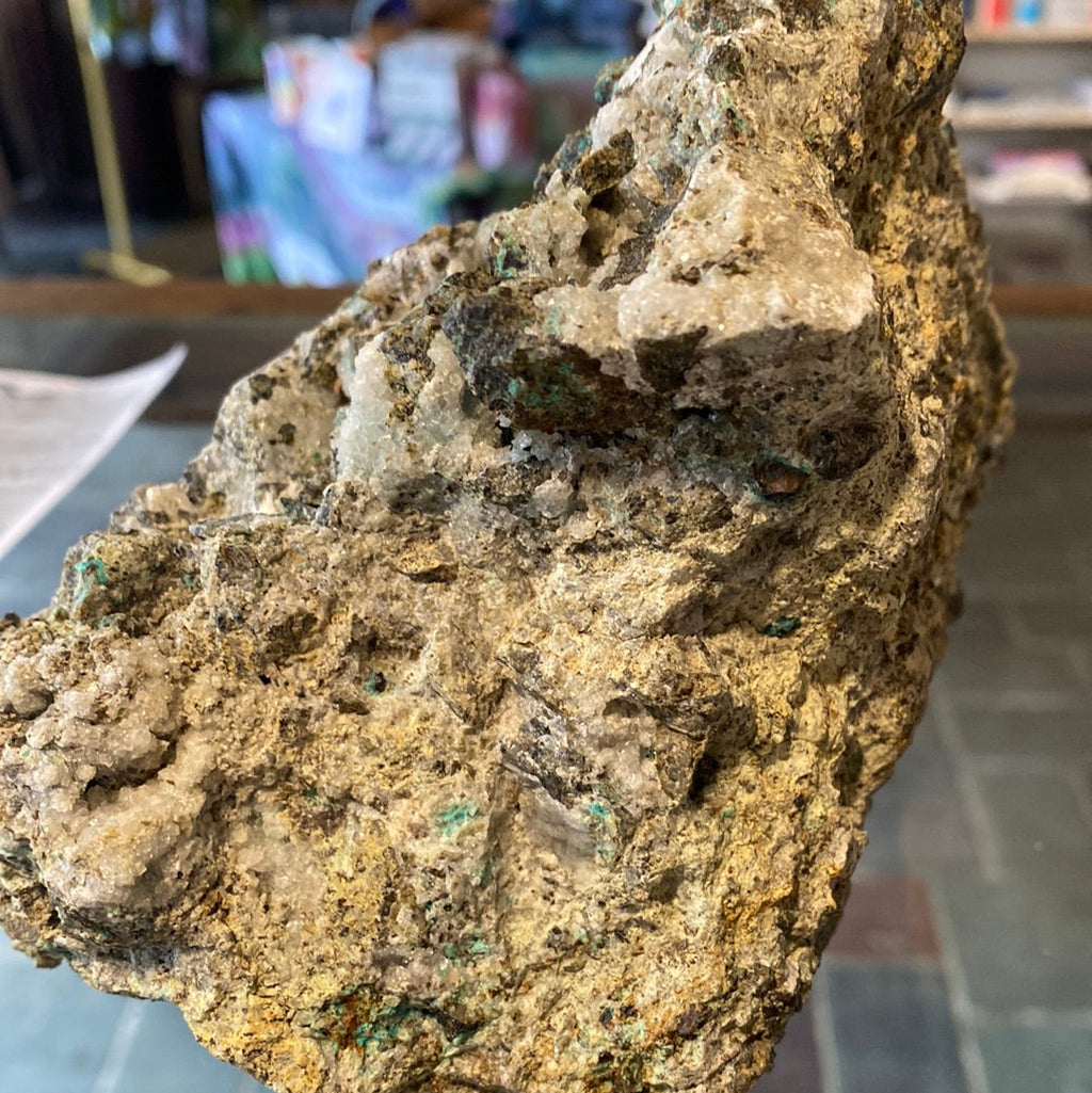 Chrysocolla on Matrix
