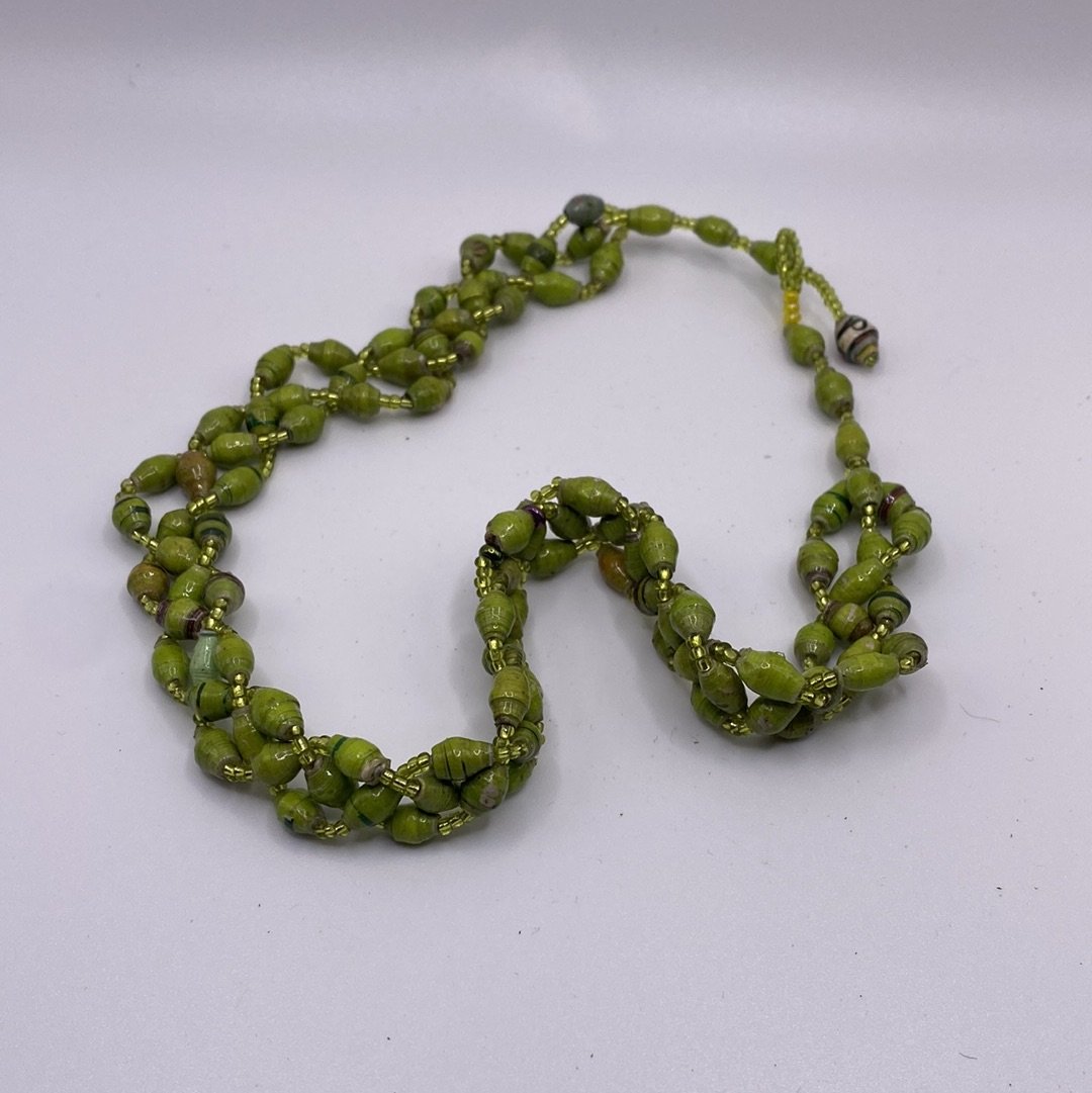 Paper Bead Necklaces