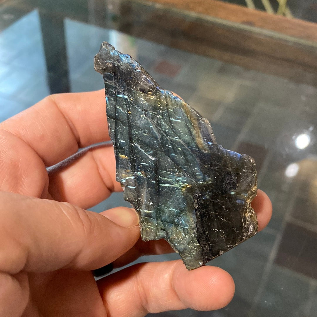 Raw Labradorite