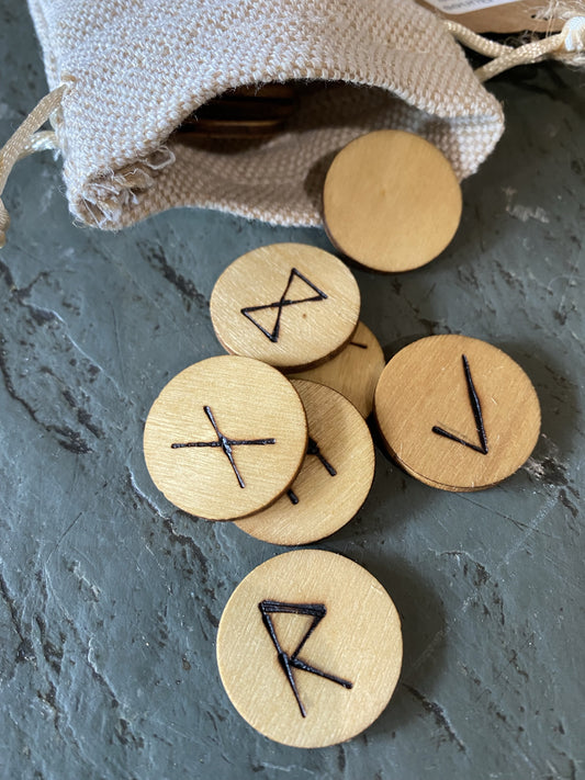 Wooden Runes